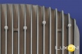 Фрагмент задней стороны светодиодного прожектора LuxON Skat