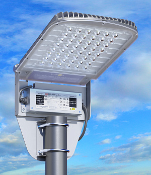 Консольное крепление на парковый столб