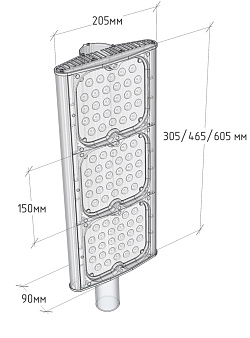 Габаритный чертеж