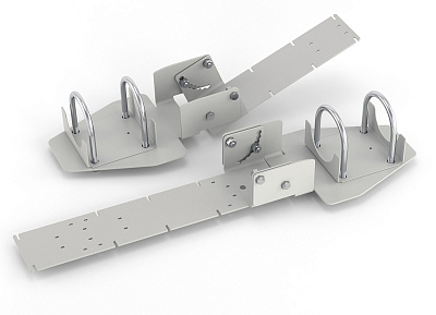 Регулируемый кронштейн (⌀ трубы до 60 мм)