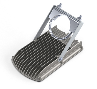 Консольное крепление (регулируемый кронштейн с хомутом)