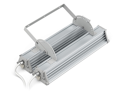 Регулируемое (объединяющая планка на 2 светильника), опционально