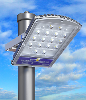 Консольное крепление на парковый столб